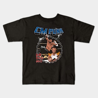 CM Punk Hell Froze Over Kids T-Shirt